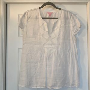 Lilly Pulitzer Linen Shirt